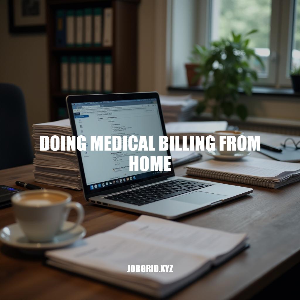 Doing Medical Billing from Home: A Comprehensive Guide