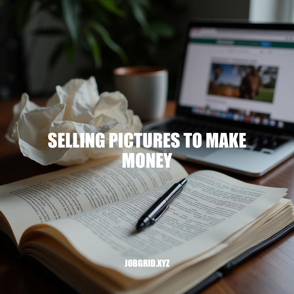 How to Sell Pictures Online for Profit: A Guide to Making Money with Your Photography